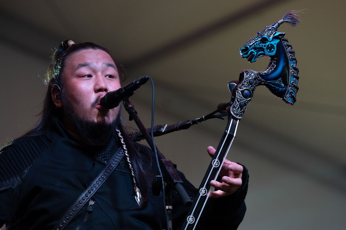 Mongolian rock band The Hu stops by Humphreys Concerts by the Bay